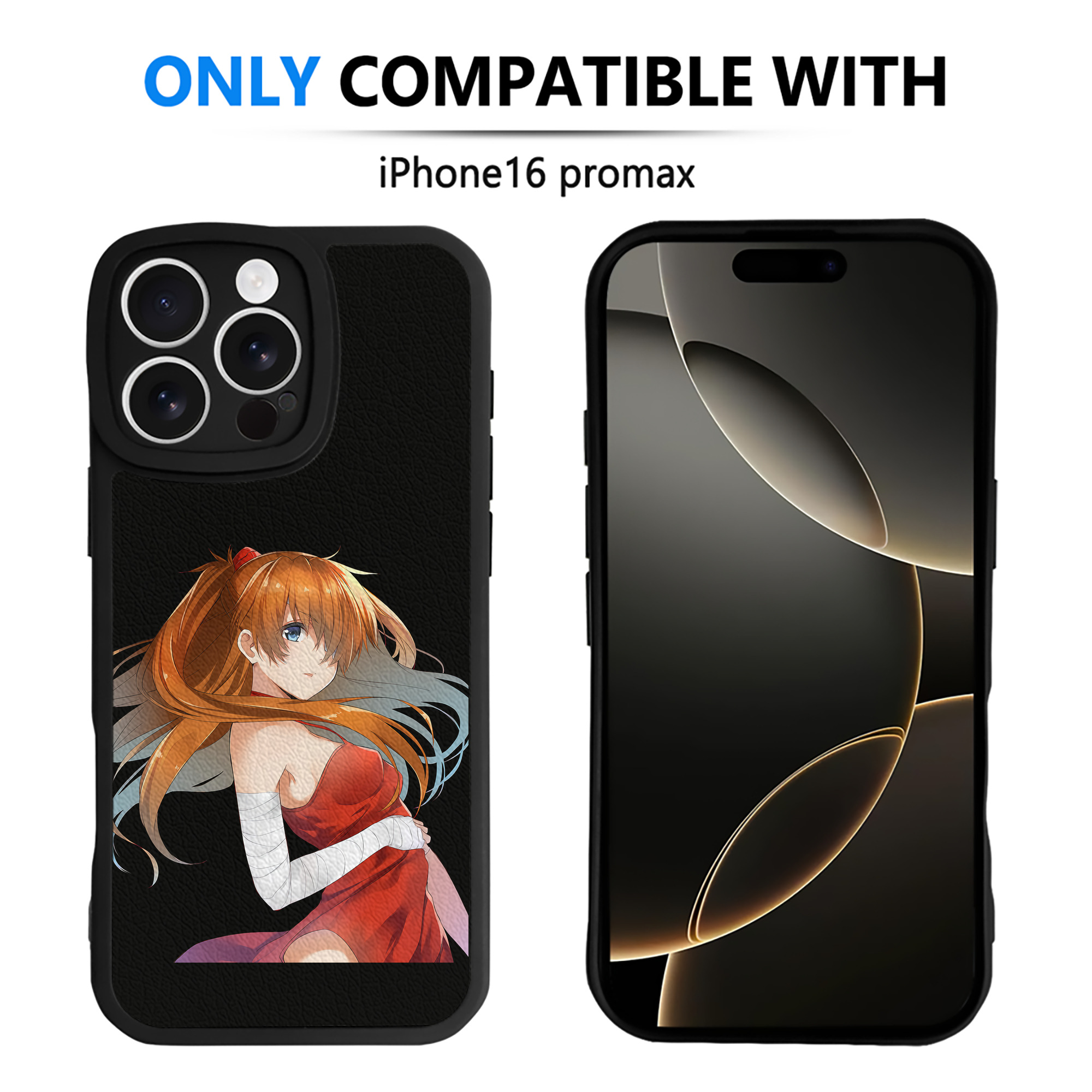 （画像用） EVA 新世紀エヴァンゲリオン 【iPhone 16シリーズ対応】シリコンスマホケース（レザー調） 材質：シリコン